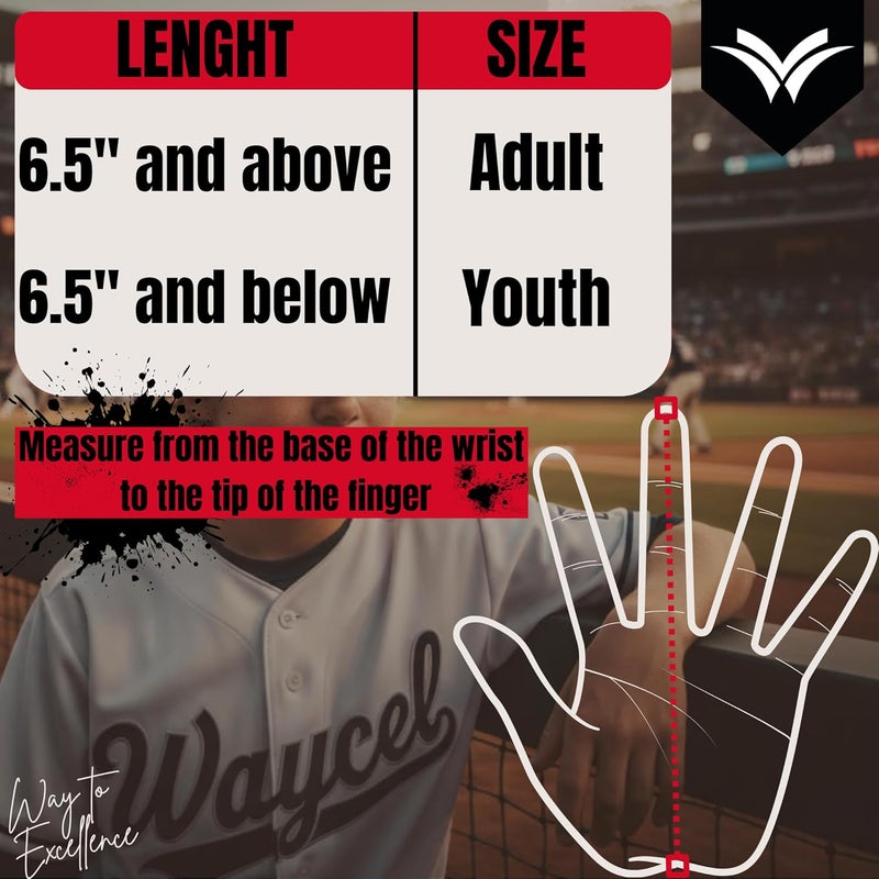 Waycel Sliding Mitts - Baseball Sliding Mitt for Youth - Ice Cream Sliding Mitt Baseball - Softball - Image 5